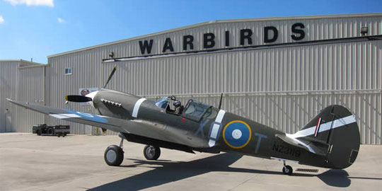 warbird museum hangar